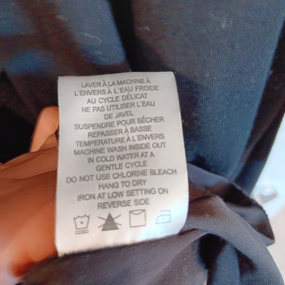 Black Dress with Colorful Sleeves - Picture 6 of 6